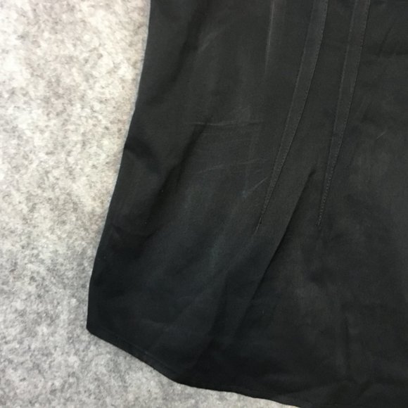 Attention Top M Tailored Fit Darts Seams Half Zip Tank Top Sleeveless Career - Picture 2 of 10